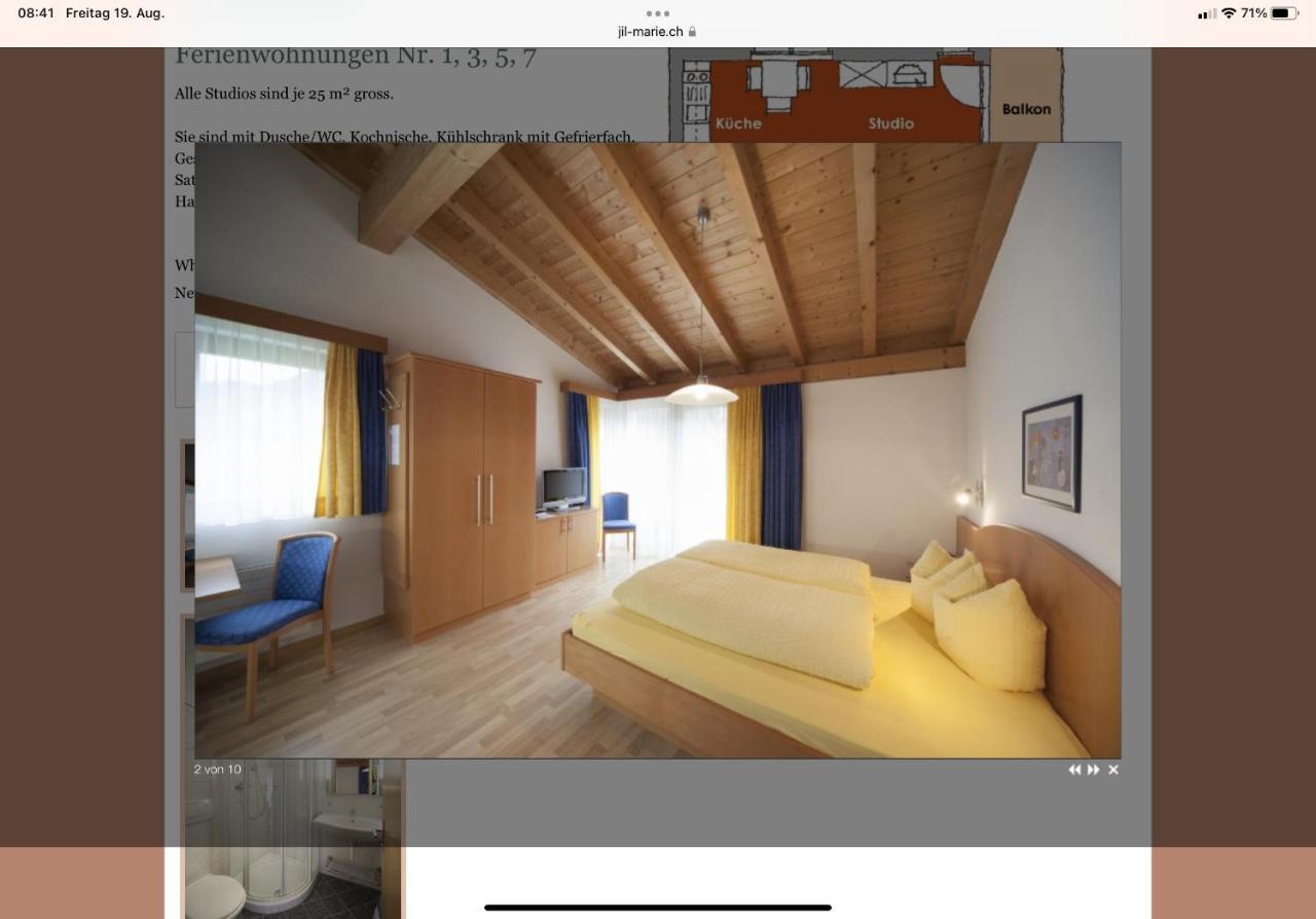Jil-Marie Samnaun Studiowohnung Nummer 3 Zewnętrze zdjęcie